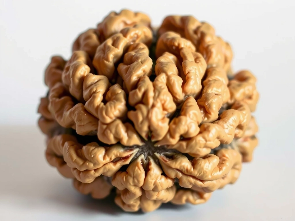 Intricate walnut texture